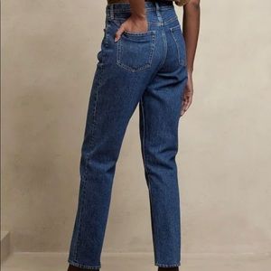 Banana Republic Curvy High Rise Straight Jeans 12